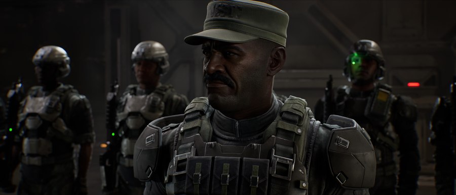 Sgt. Johnson in Halo: Campaign Evolved